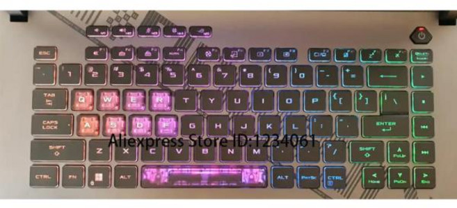 노트북 키보드 키 및 클립 교체용 키캡 키 Asus ROG Strix G16 G614, 01 1 Key Cap