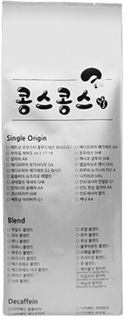 헤이즐넛 향커피 1kg 원두커피 증정, 1개