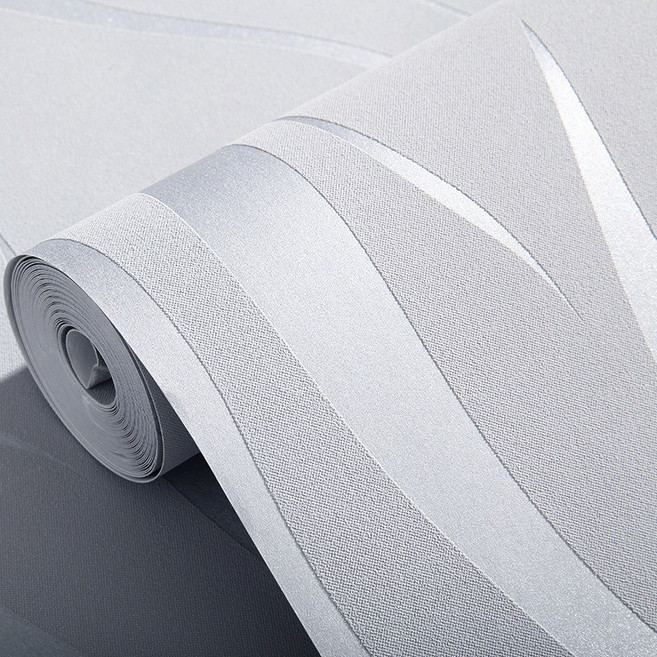 혜신 강력 접착식 실크 벽지 곰팡이 습기방지 단열벽지, 그레이