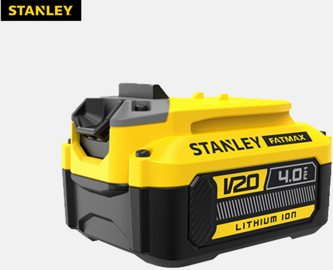 스탠리 20V FATMAX 리튬이온 4.0Ah 배터리 SB204, 1개