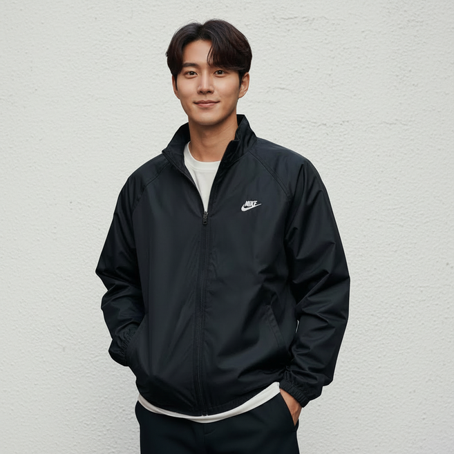 나이키 바람막이 남성 간절기 스포츠웨어 우븐 풀집 자켓