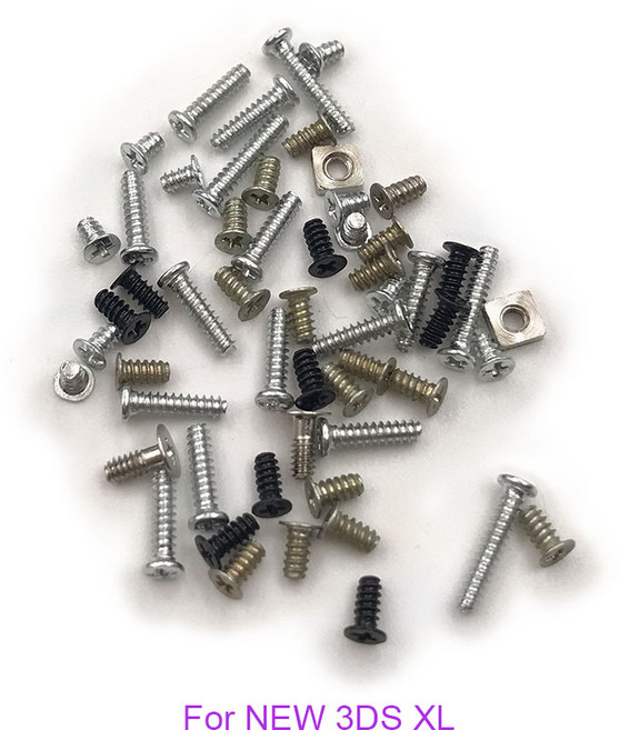 3DS 풀 세트 나사 교체용 Nintendo XL/NEW, 01 For NEW 3DS XL