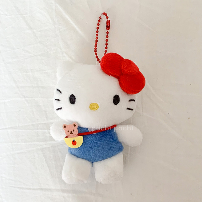 포치포치 헬로키티 프렌즈 인형 키링 가방고리 8cm, 1개