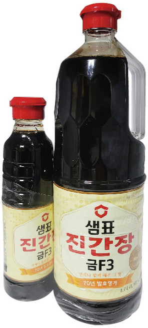 샘표 진간장 금F3 1.7L+ 500ml 기획, 2200L, 1개