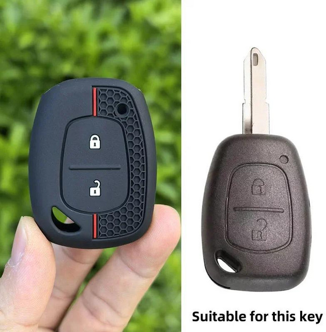 실리콘 자동차 키 커버 케이스 버튼 캉구 트래픽 마스터 인터스타 프리마스타 오펠 비바로 모바노, 1개