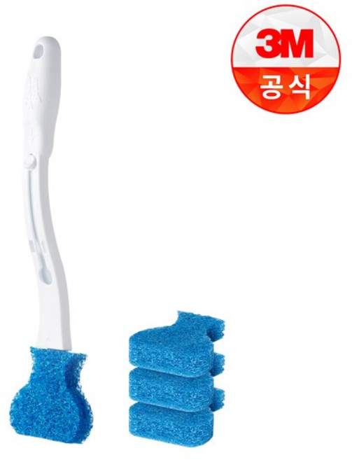 크린스틱 변기청소 핸들+리필 4입, 없음, 1개