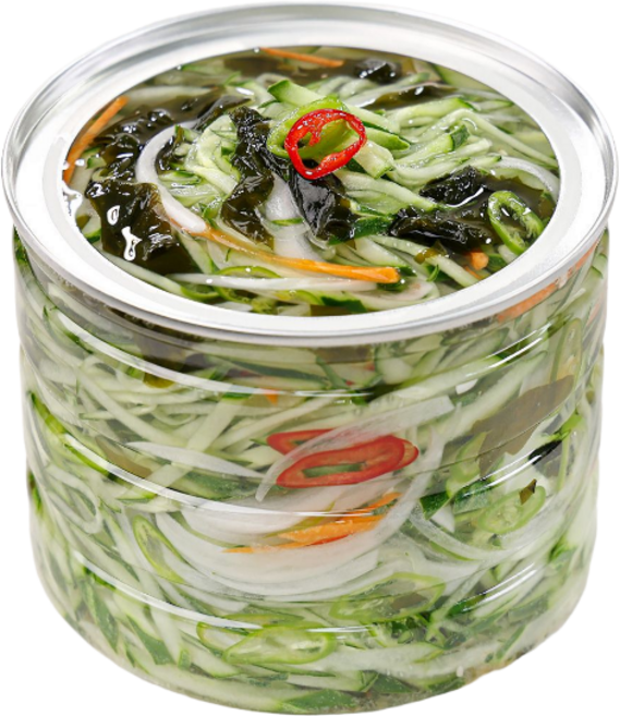 셰프애찬 새콤달콤 시원한 여름별미 오이냉국, 3개, 1kg