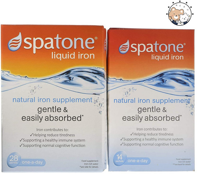 액상철분 42일분 영국 프리미엄 자연원료 스파톤 빠르고 젠틀한 흡수, 1개