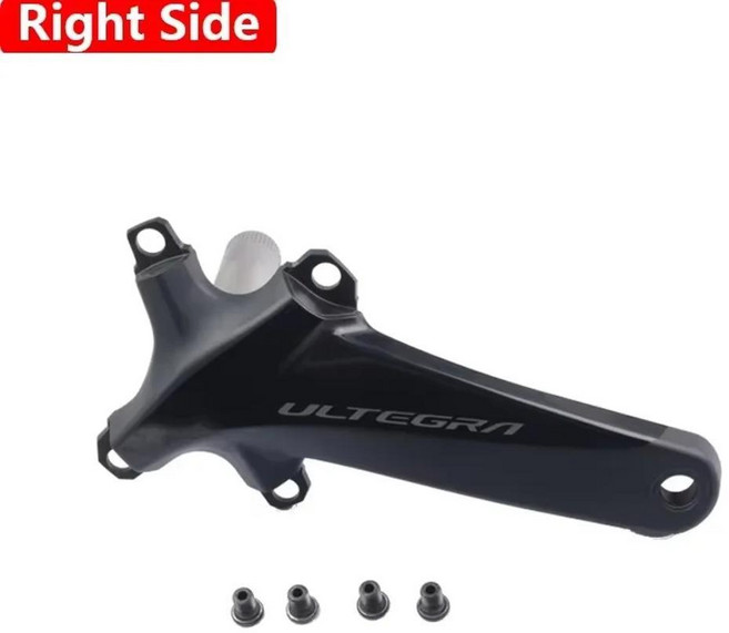 Shimano Ultegra FC-R8000 크랭크암 오른쪽/한 쌍의 165/170/172.5/175mm 도로 자전거용, 01 172.5mm, 02 Right Side, 1개