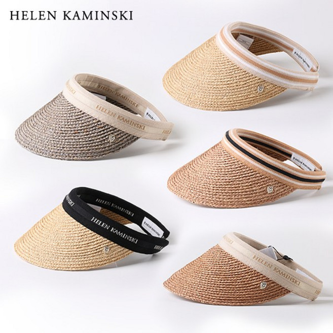 헬렌카민스키 여성모자 비앙카 이클립스 멜란지 / 네추럴 블랙로고 / 네추럴 누가 스트라이프 / 누가 블랙 스트라이프 / 누가 네추럴 로고 / 라피아 모자 썬바이저 썬캡 국내재고보유