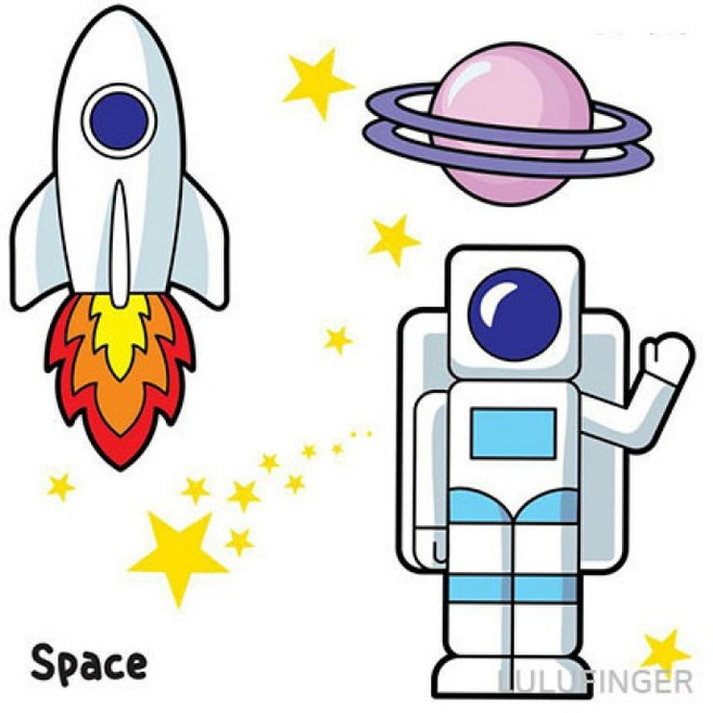 [룰루핑거] 보석십자수 우주 2P-02-201, 없음