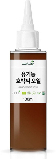 유기농 호박씨 오일 냉압착 비정제 펌킨씨드, 100ml, 1개, 100ml