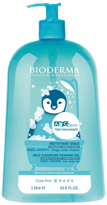바이오더마 에이비씨덤 젤 무쌍 바디클렌저, 1L, 1개