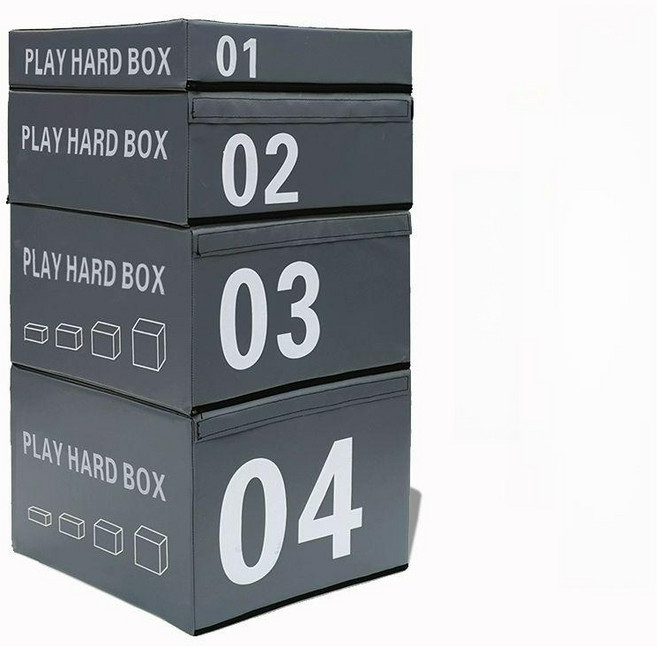 크로스핏 점프박스 폴리오 스탭 점프 피트니스 1호, 1개, 전문 중량형 1호