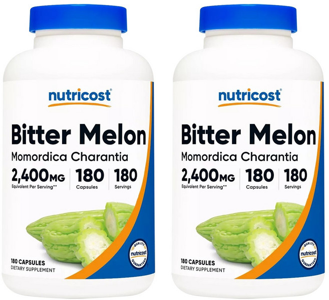 뉴트리코스트 비터멜론 캡슐180정, 180정, 2개