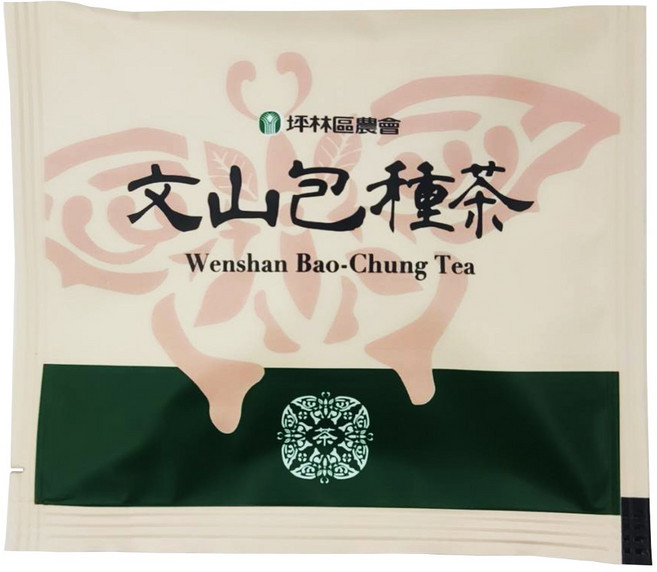 坪林區農會 文山包種茶 茶包 台灣茶 半發酵茶 冷泡熱泡皆宜 伴手禮, 3.5g, 1套, 50個裝