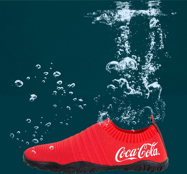 공식판매점 코카콜라 아쿠아슈즈 링클 WRINKLE 물놀이신발 워터슈즈