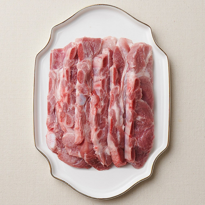 [농협안심한돈] 국내산 LA돼지갈비 찜용 500g, 1개