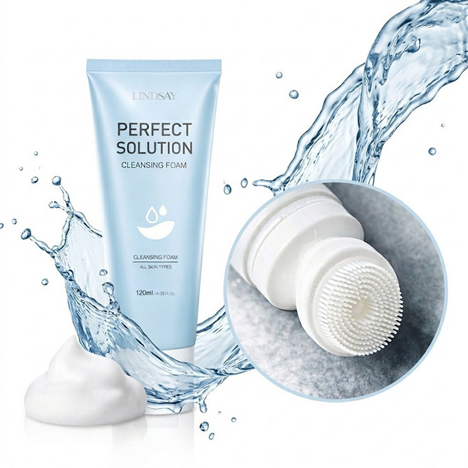 린제이 퍼펙트솔루션 클렌징폼, 1개, 120ml