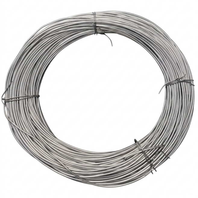 알루미늄철사 100/50미터묶음 열처리 연질 분재철사 조경 소둔선 공예 원예 와이어 강성 결속 묶음, 1개