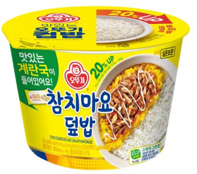 오뚜기 컵밥 참치마요덮밥, 252g, 1개
