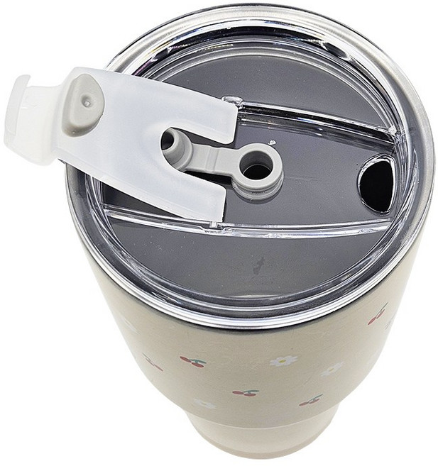 호환가능 텀블러 뚜껑 16oz 마개 식검완료 보온병 컵 덮개, 1개, 투명