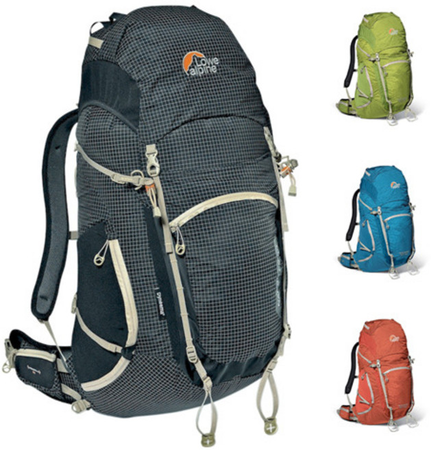 로우알파인 나논 35-40리터 등산배낭 등판조절 특가세일, 블랙