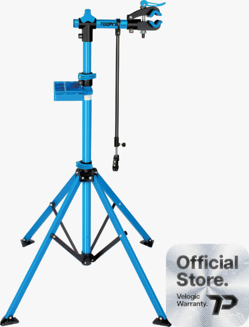 투프리 자전거 정비대 폴딩 스탠드 거치대 작업대 실내 휴대용 Toopre, 블루