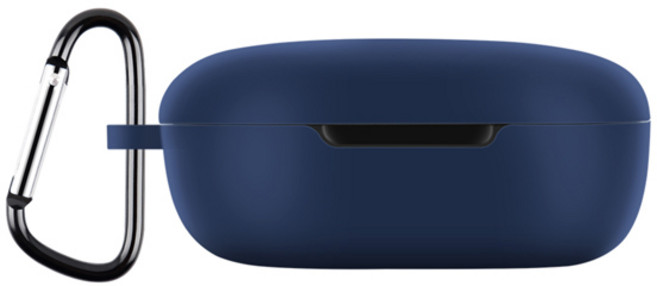 호환 샤오미 호환 레드미 버즈 4 라이트 무선 헤드폰 보호 커버 소프트 실리콘 케이스 키체인 포함 이어폰, [06] Midnight Blue, 1개