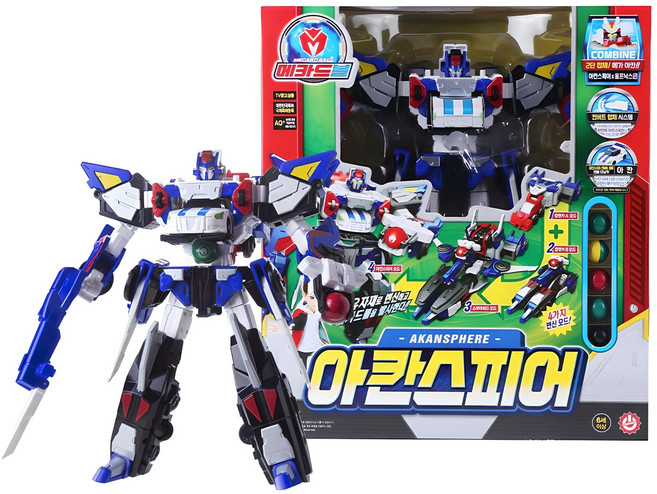 메카드볼 아칸스피어 로봇장난감, 혼합색상, 1세트