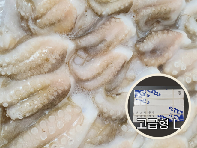 [바다농부01] 냉동절단쭈꾸미 L/고급형/베트남산/업소용/L사이즈(700g x 6팩)