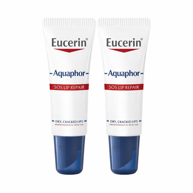 유세린 아쿠아퍼 SOS 립 리페어 10ml, 2개 - 쿠팡