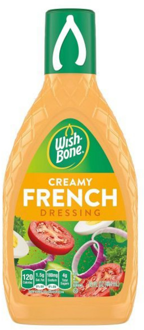 드레싱 소스 샐러드 위시본 크리미 프렌치 15 FL OZ, 44ml, 1개