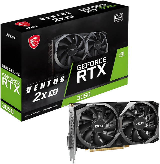 MSI 지포스 RTX 3050 벤투스 2X XS 8G OC