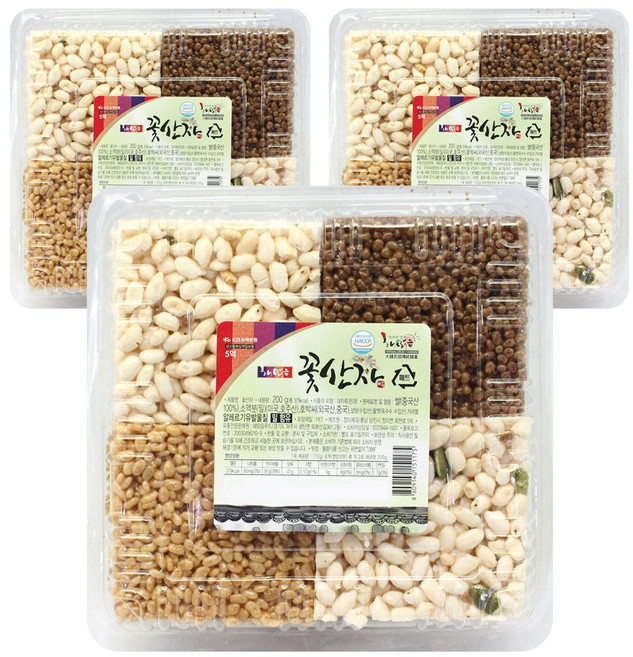 꽃산자 [200gx3개], 200g, 3개