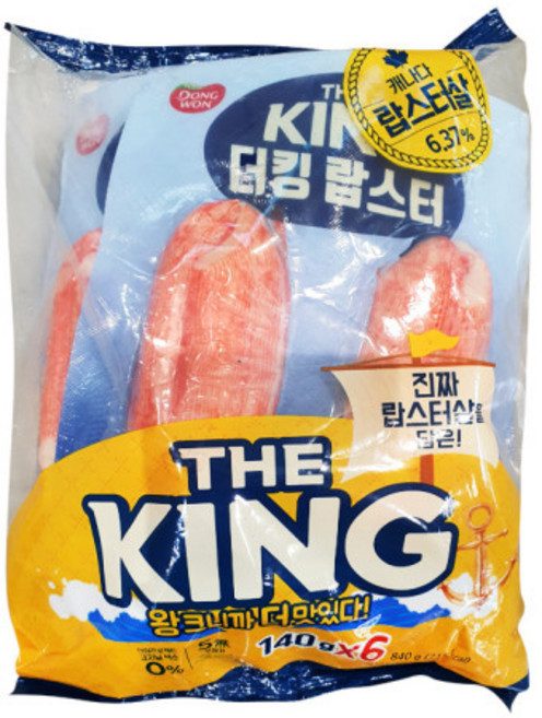 리얼랍스터 더킹 랍스터맛 140g x 6입, 6개