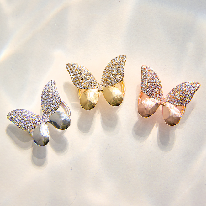 세인트메리 나비 스카프링 고리 홀더