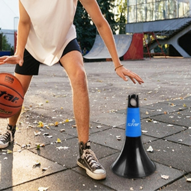 세모소 개인기연습콘 꼬깔삼각꼰 드리블트레이닝 허들장애물 플라스틱 17x23cm 1개, 그린