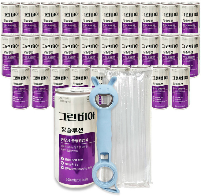 정식품 그린비아 장솔루션 30캔 안심케어 세트, 30세트, 200ml