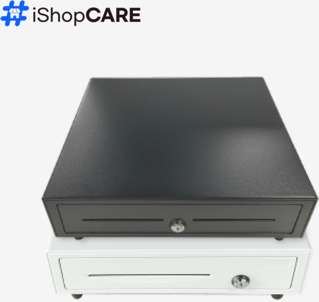 금고 돈통 금전함 소형 블랙 화이트 금전출납기 현금보관함 금전등록기 미니 금고 카운터, 금전함 대형 블랙