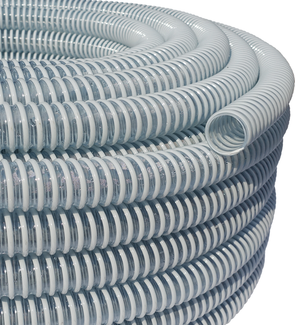 투명나선호스 펌프 양수기 배수 호스 M(미터)단위 절단판매, 1개