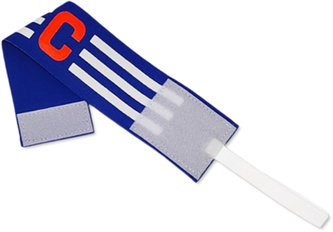 씨에스소울 스포츠 밴드형 축구 주장 완장, 블루, 1개