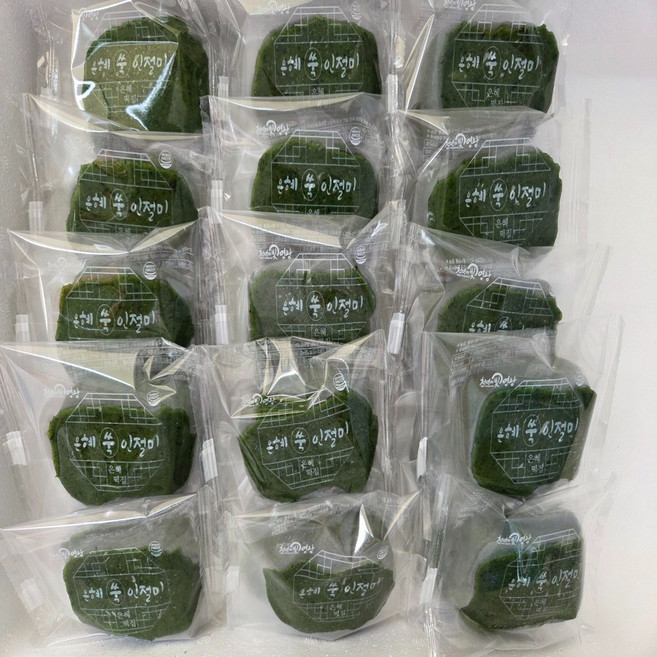 [당일제조 당일발송] 은혜떡집 쑥떡 쑥인절미 찹쌀떡 800g 1600g 2400g, 1개