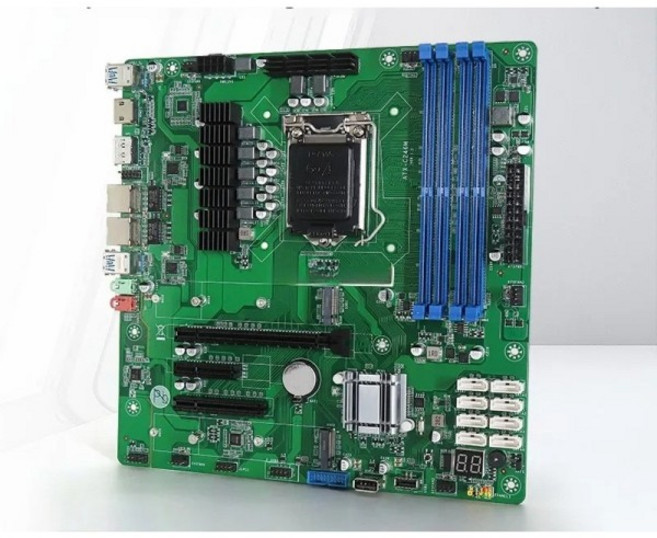 C246 NAS 8베이 블랙 시놀로지 소프트 라우터 산업용 제어 컴퓨터 스토리지 서버 마더보드 I226v 듀얼 2.5g, 01 C246 ITX