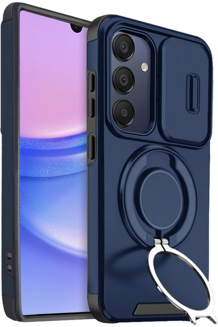 더조은셀러 맥세이프 호환 아이언 더블 가드 풀커버 핑거링 스탠딩 케이스