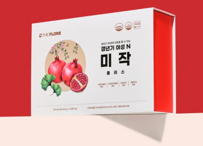 갱년기 여성 N 미작플러스 120정 석류추출물, 1개