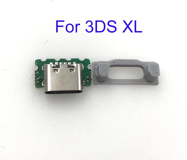 Nintendo 3DS New 3DS XL LL용 1개/20개 2 in 1 USB-C USB Type-C 충전 포트, 01 1pcs, 01 3ds XL