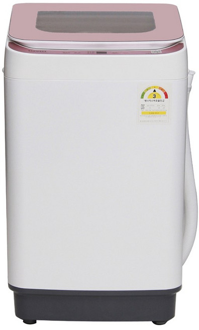 에코웰 크리스탈신형 전자동 미니세탁기 XQB45-3566 4kg, XQB45-3566(핑크), 핑크