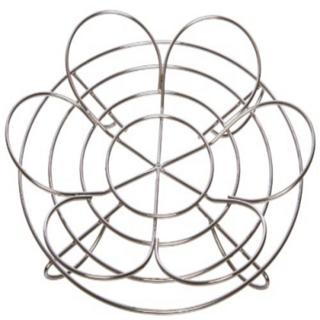 Prepworks by Progressive Reversible Stainless Steel Canning Rack 프로그레시브 가역 스테인레스 스틸 캐닝 랙의 Prepworks, Silver, 1개