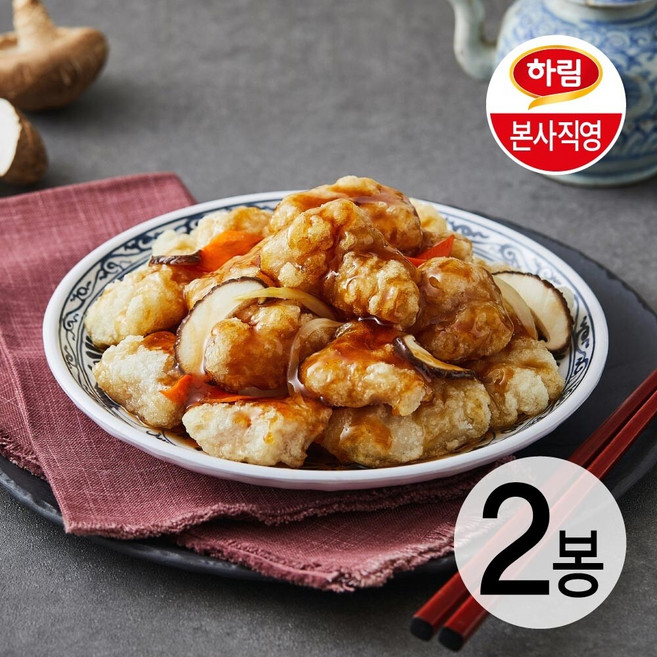 [하림 본사직영] 하림 꿔바로우 용가리 치킨너겟 골라담기, 안심꿔바로우+용가리치킨 2봉